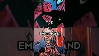 t.d.k(the darkest knight) vs empty hand and mandrakk (I got no time)#shorts
