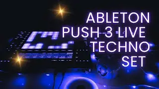 PUSH 3 ABLETON LIVE SET #techno #obs #djmv10