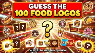 Угадай логотип еды 🍟🍩🥤 | Ультимативная викторина по логотипам пищевых брендов!