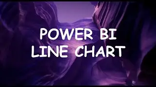 Power BI tutorial on How to Create Line chart