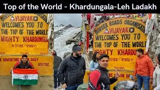 Top of World | 2022 Solo Travel | Khardungala - Leh Ladakh🔥| EP-10 | EI Vlogs | Part-1 | Day-10 |