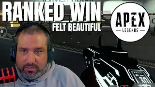 THAT FELT BEAUTIFUL (APEX LEGENDS RANKED WIN)