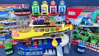 타이유 미니버스 구급센터 Tayo Parking lot building Toy Unboxing Review | Satisfying with Unboxing ASMR