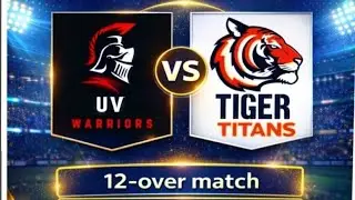 MPL SEASON 1 LIVE MATCH UV WARRIORS VS TIGER TITANS