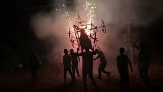 Quema de torito 15 agosto 22 fiesta patronal tecacahuaco hidalgo #torito
