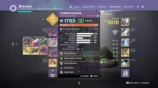 D2: above god roll forbearance (broken crafting era)