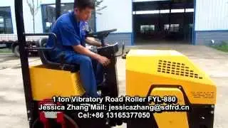 1 Ton Vibratory Road Roller---FYL-880