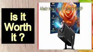 Allesin Mini Smart Projector 1080P Features - Important Information