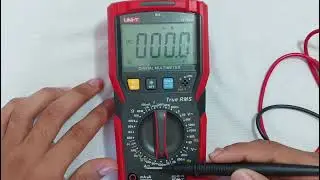 Como usar multimetro digital UNI-T UT89X (parte 1)