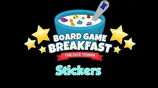 Board Game Breakfast - Stickers