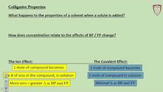 Milks & MoNaCo - Unit 7 - Page 20 - Colligative Properties