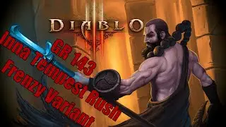 Diablo 3 Season 24 - Tempest Rush Inna Monk GR 143 (1950 para, solo-play only)