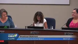 August 7, 2025 Board of Education Meeting