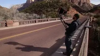 Zion Winter 2016 (Day 6): Ben Horne 8x10 Bridge Selfie