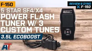 2015-2016 F150 3.5L EcoBoost 5 Star SF4/X4 Power Flash Tuner w/ 3 Custom Tunes Review & Dyno