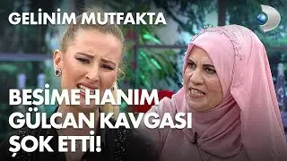 Besime Hanım ile Gülcan'ın kavgası şok etti! Gelinim Mutfakta 323. Bölüm