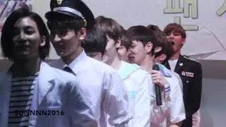160508 세븐틴 종로팬싸인회 버논 - Super Junior U (Seventeen Vernon Focus)