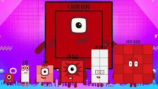 Uncannyblocks Band Different 1, 10, 100, 1000, 10 000, 100 000, 1 000 000 (Binary)