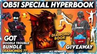 FREE FIRE OB51 UPDATE NEW HYPERBOOK | NEXT HYPERBOOK IN FREE FIRE | INFERNO HYPERBOOK