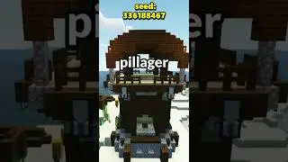 ☠️ PILLAGER OUTPOST ISLAND - Minecraft 1.21 Java Edition Seed