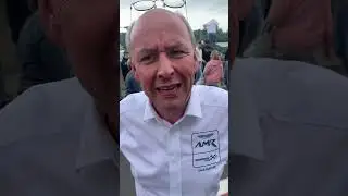 Jean-Michel Baert, le patron du team Comtoyou aux anges apr&egrave;s le succ&egrave;s de son Aston Martin aux 24h.