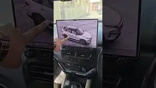 safari display replacement with 14inch display #tatasafari #modification #basetotop #modified