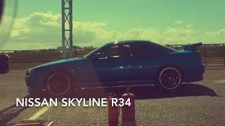 1/4 mile drag races - Crail Raceway