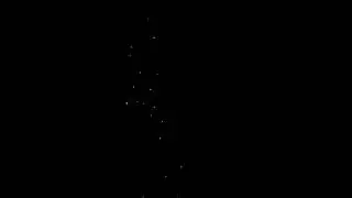 Happy New Year slowmo 35mm fireworks