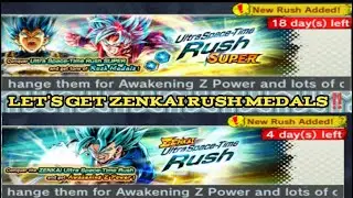 🍎DB LEGENDS F2P ZENKAI MEDAL FARM LIVE NOW‼️🤓