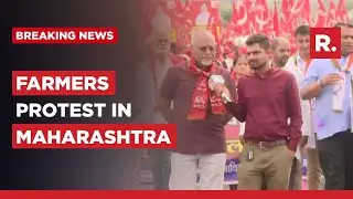 Thousands Of Farmers Hold March From Nashik To Mumbai