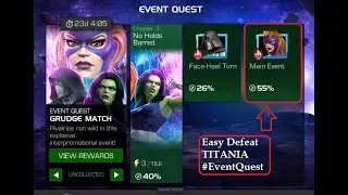 MCOC Final Boss TITANIA  Defeat | Uncollected | September Event Quest | No Holds Barred - Main Event