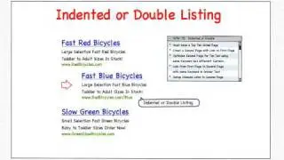 Get Indented or Double Listings with Stephen Gross