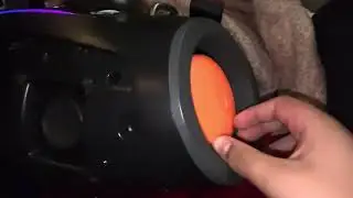 Little bass test on the barrel (distortion is from mic and front cover broke off)