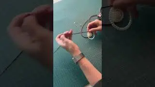HANDMADE JEWELLERY in five minutes: tutorial. Эффектное УКРАШЕНИЕ на шею за 5 минут