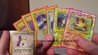 Some sweeet cards i bought!! Was Imposter Oak shot at?!??