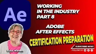 08 After Effects Certification Preparation - Working in the Motion Graphics Industry Part 8