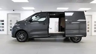 2025 Vauxhall Vivaro 2.0 Turbo D Pro Edition SWB Mercury Grey 6 Door Panel Van - EK74 TXS - VanStar