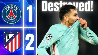 PSG vs Atletico Madrid | UEFA Champions League Review