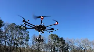 NS VR 360 Gimbal for DJI Drone test flights Steven Amy King