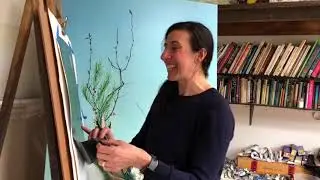 Gina Kalabishis talks with Maria Stoljar in her studio
