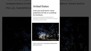 Cook Case: A Threat to Federal Reserve Independence?