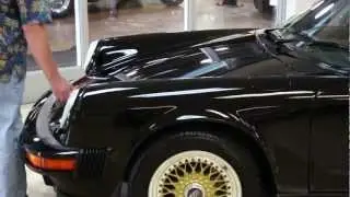 1988 Porsche 911 Black Coupe