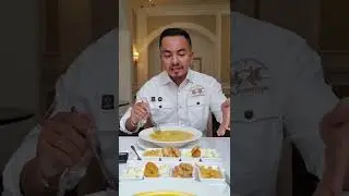 probando fanesca en semana Santa