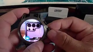 Lokmat APPLLP 4 Android smartwatch phone UNBOXING