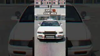 BeamNG Tips & Tricks No.21 🚨 Police Lights! #shorts