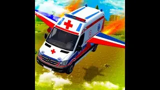 Flying Ambulance Rescue Emergency Drive - Android Gameplay