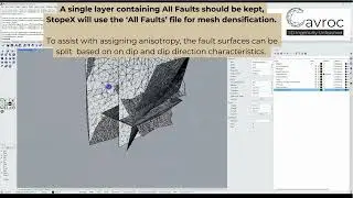 Geometry preparation for StopeX