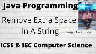 Remove extra space from string in Java
