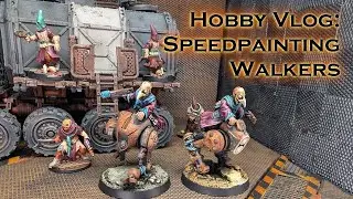 Влог о хобби: Speedpainting Walker