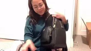 Coach court backpack unboxing
